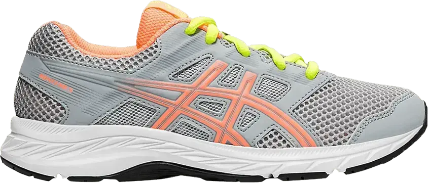  Asics Contend 5 GS &#039;Piedmont Grey Sun Coral&#039;