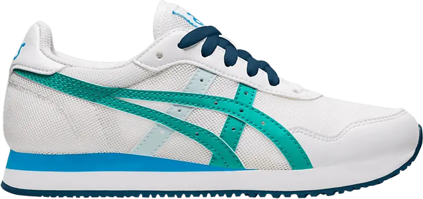  Asics Tiger Runner GS &#039;White Baltic Jewel&#039;