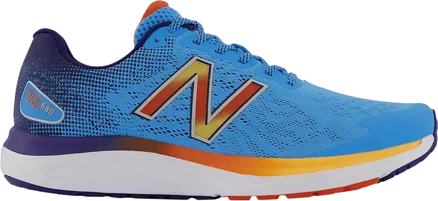  New Balance Fresh Foam 680v7 4E Wide &#039;Vibrant Sky&#039;