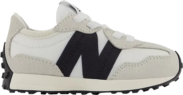  New Balance 327 Toddler Wide &#039;Silver Birch Black&#039;