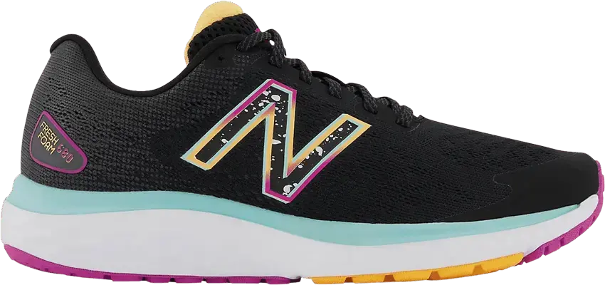  New Balance Wmns Fresh Foam 680v7 Wide &#039;Black Surf&#039;