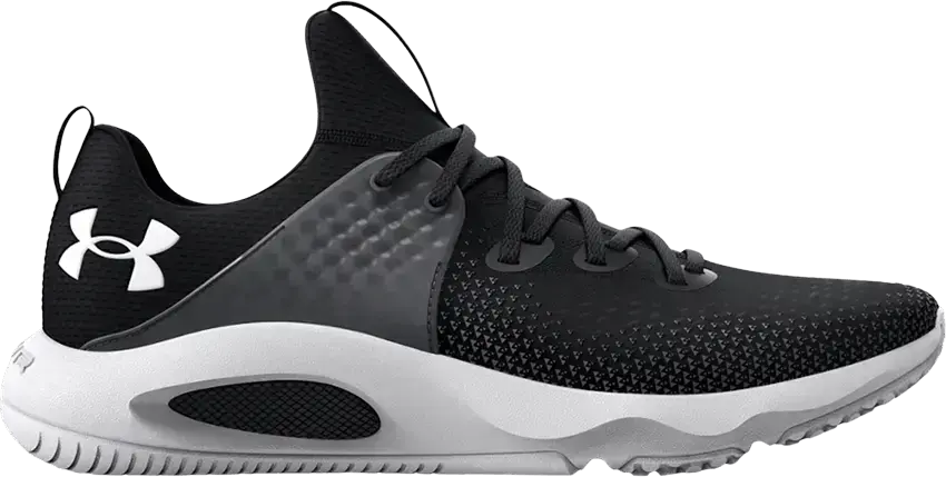  Under Armour HOVR Rise 3 &#039;Black Halo Grey&#039;