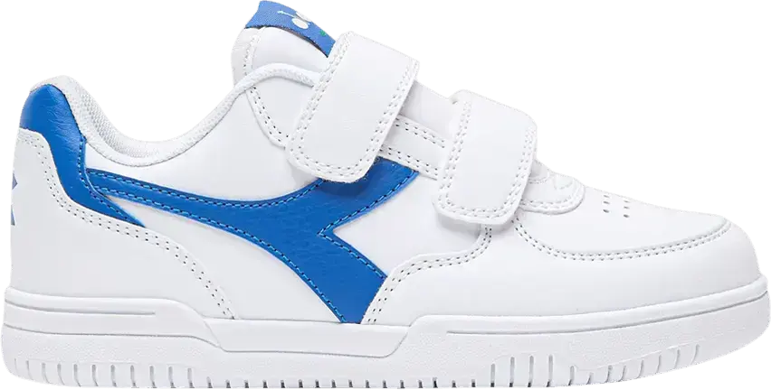  Diadora Raptor Low Little Kid &#039;White Imperial Blue&#039;