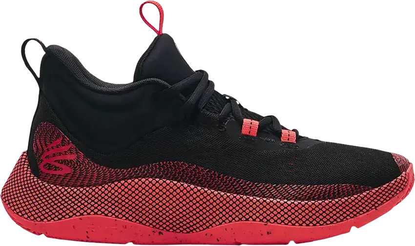 Under Armour Curry HOVR Splash &#039;Black Red&#039;