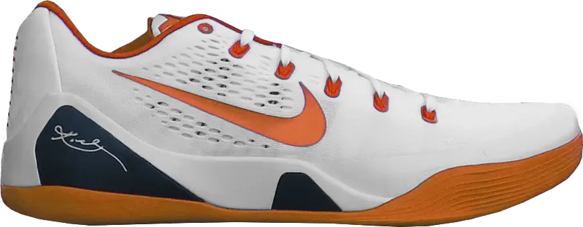  Nike Kobe 9 EM TB &#039;White Orange&#039;