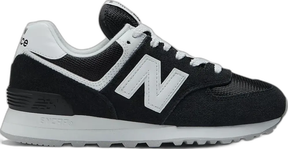  New Balance 574 Black White (Women&#039;s)