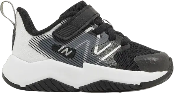  New Balance Rave Run v2 Bungee Lace Toddler &#039;Black White&#039;