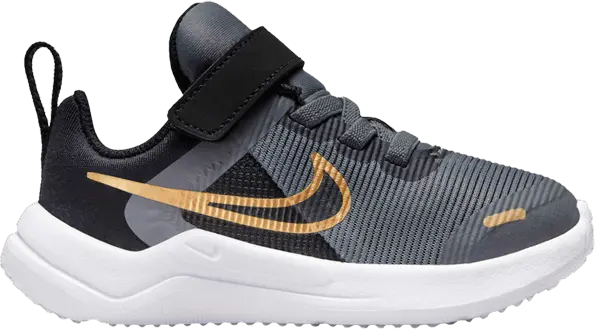  Nike Downshifter 12 Next Nature TD &#039;Grey Metallic Gold&#039;