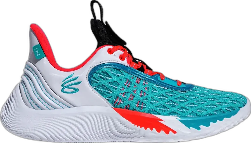 Under Armour Curry Flow 9 White Neptune