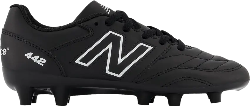  New Balance 442v2 Academy FG Big Kid &#039;Black White&#039;