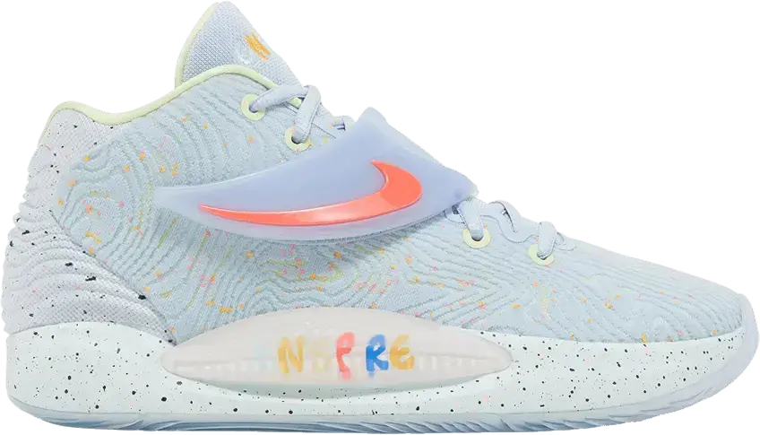  Nike Enspire x KD 14 &#039;Friends &amp; Family - Light Marine&#039;