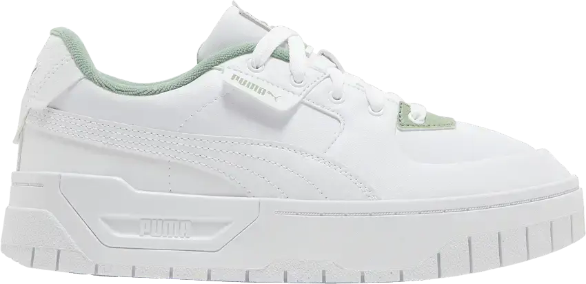  Puma Wmns Cali Dream Terry &#039;White Dusty Green&#039;