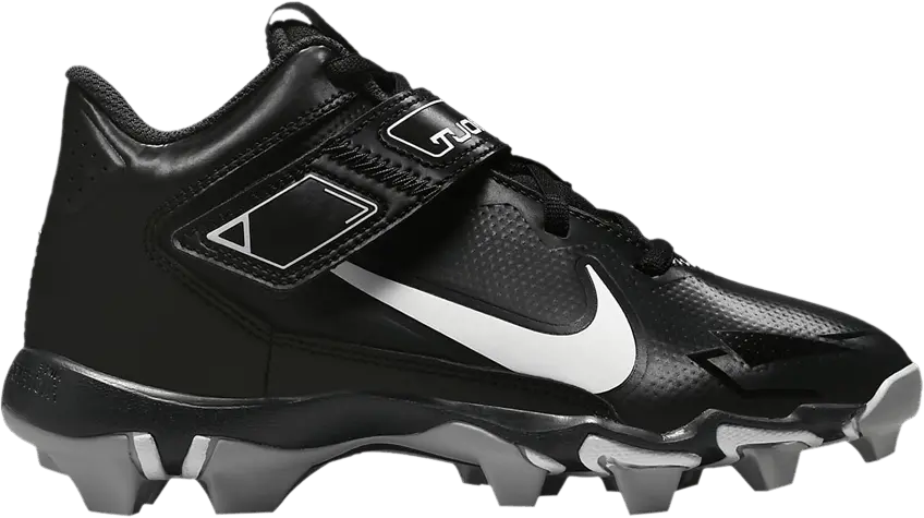  Nike Force Trout 8 Keystone GS &#039;Black Dark Smoke Grey&#039;