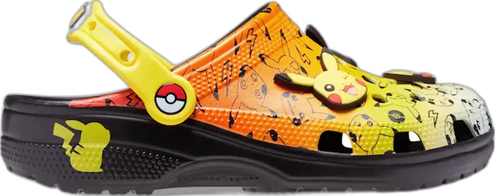  Crocs Classic Clog Pokémon Pikachu