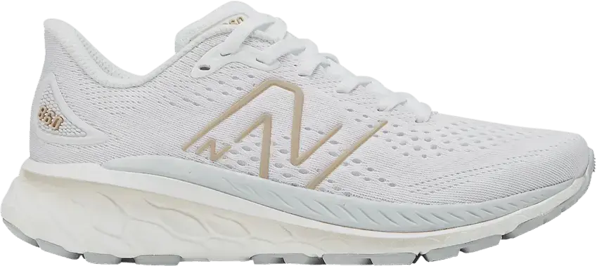  New Balance Wmns Fresh Foam X 860v13 &#039;White Light Gold Metallic&#039;