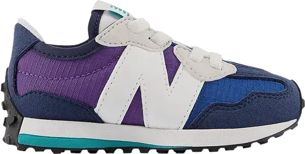  New Balance 327 Bungee Lace Toddler Wide &#039;Natural Indigo Interstellar&#039;