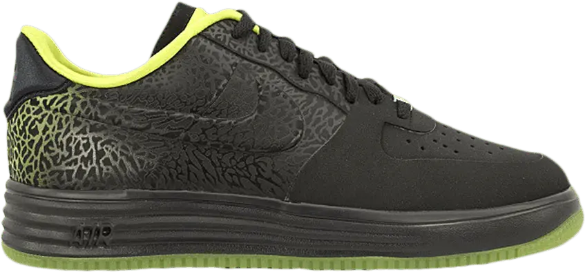  Nike Lunar Force 1 LUX VT Low &#039;Black Venom Green&#039;
