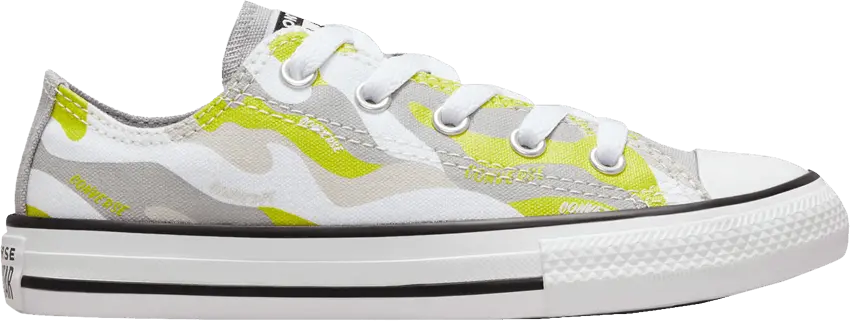  Converse Chuck Taylor All Star Low PS &#039;Hybrid Camo - Stone Lime&#039;