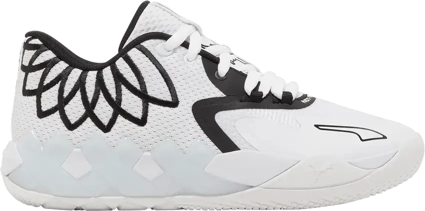  Puma MB.01 Lo Jr &#039;Team Colors - White Black&#039;