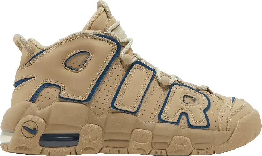  Nike Air More Uptempo 96 Limestone Valerian Blue