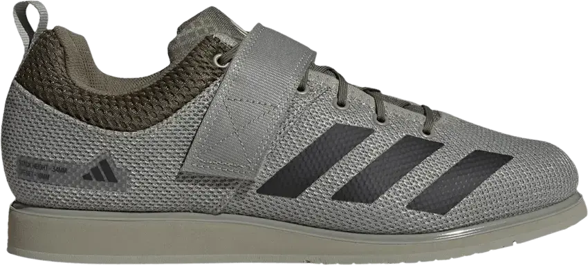  Adidas Wmns Powerlift 5 &#039;Silver Pebble Olive Strata&#039;