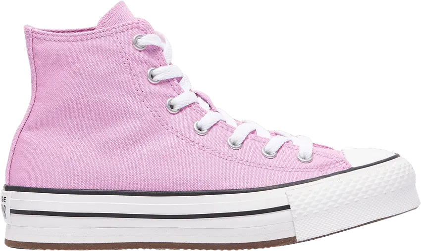  Converse Chuck Taylor All Star EVA Lift Platform High GS &#039;Pink&#039;