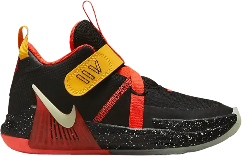  Nike LeBron Witness 7 PS &#039;Black Bright Crimson Speckled&#039;