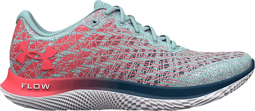  Under Armour Wmns Flow Velociti Wind 2 &#039;Fuse Teal Blitz Red&#039;