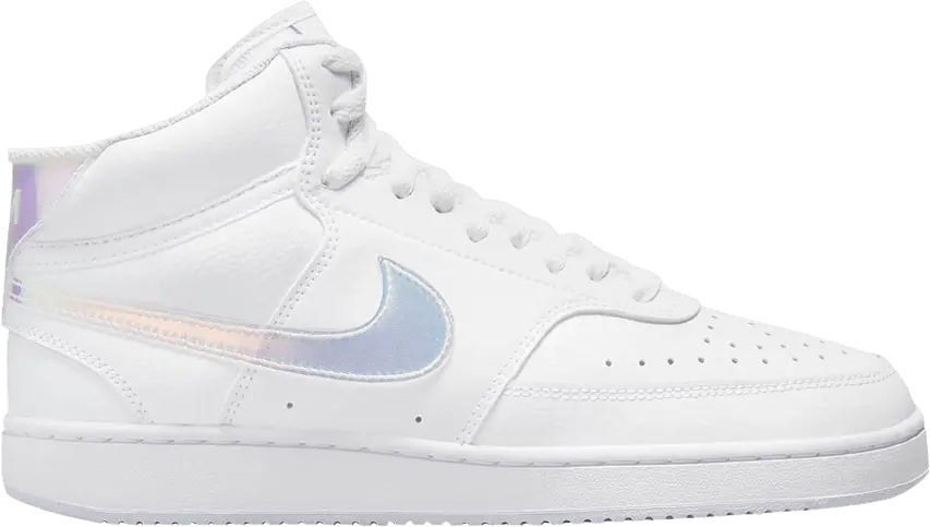  Nike Wmns Court Vision Mid &#039;White Iridescent&#039;