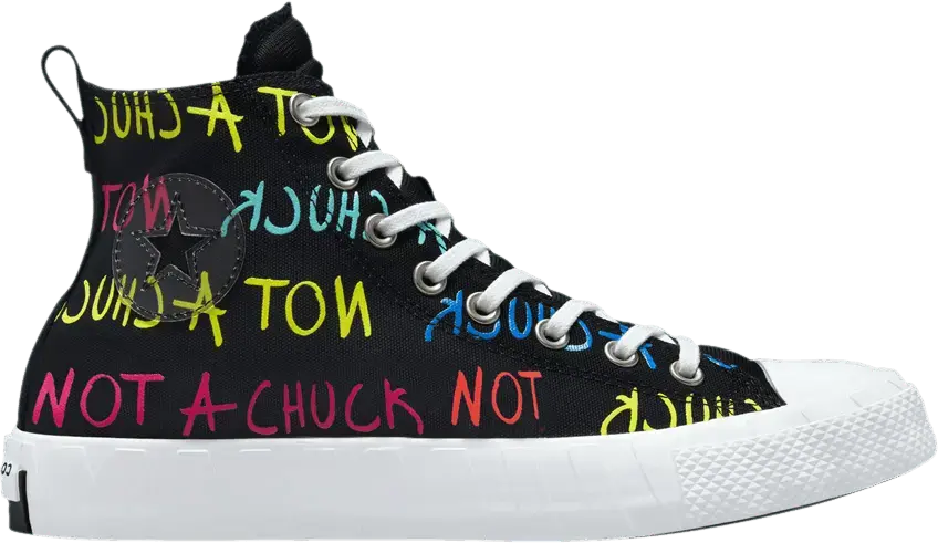  Converse UNT1TL3D High &#039;Not a Chuck - Black&#039;