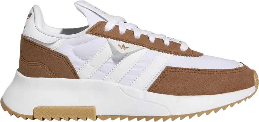  Adidas Wmns Retropy F2 &#039;White Wild Brown&#039;