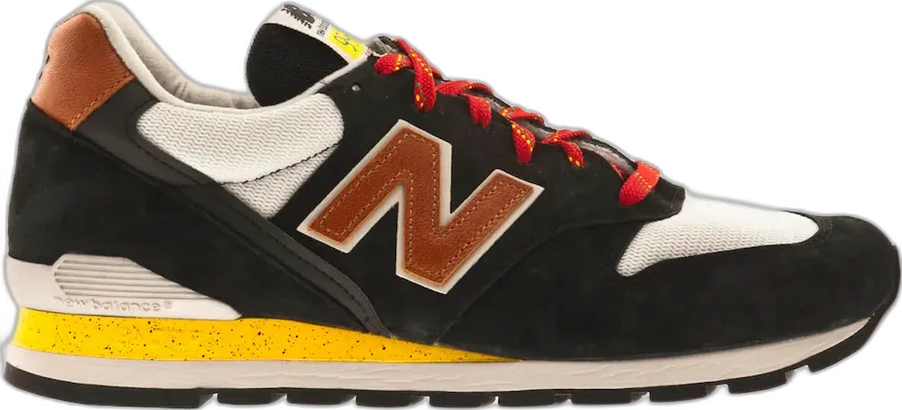  New Balance 996 Black Brown Yellow