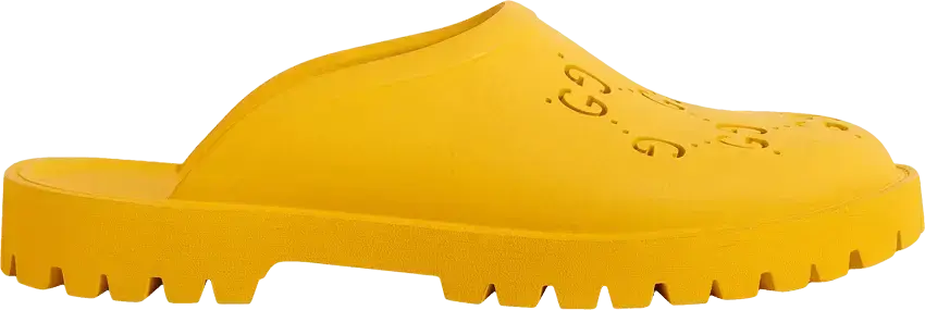  Gucci Slip On Sandal &#039;Yellow&#039;