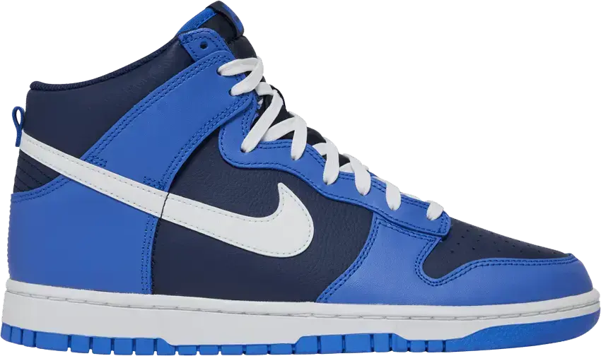  Nike Dunk High Medium Blue Midnight Navy