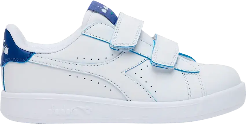  Diadora Game P Smash Little Kid &#039;White Blue&#039;