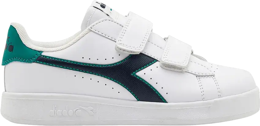  Diadora Game P Little Kid &#039;White Greenlake&#039;