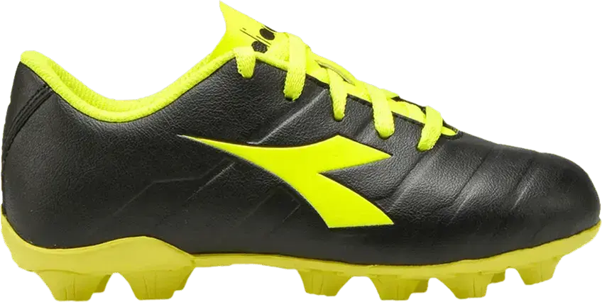 Diadora Pichichi 3 MD Kids &#039;Black Fluorescent Yellow&#039;