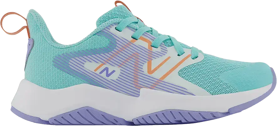  New Balance Rave Run v2 Little Kid X-Wide &#039;Surf Peach Glaze&#039;