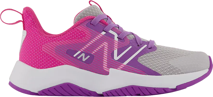  New Balance Rave Run v2 Little Kid Wide &#039;Summer Fog Hi-Pink&#039;