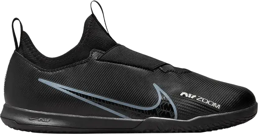  Nike Zoom Mercurial Vapor 15 Academy IC GS &#039;Black Dark Smoke Grey&#039;