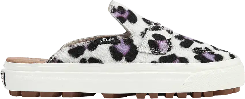 Vans Style 53 Mule &#039;Leopard&#039;