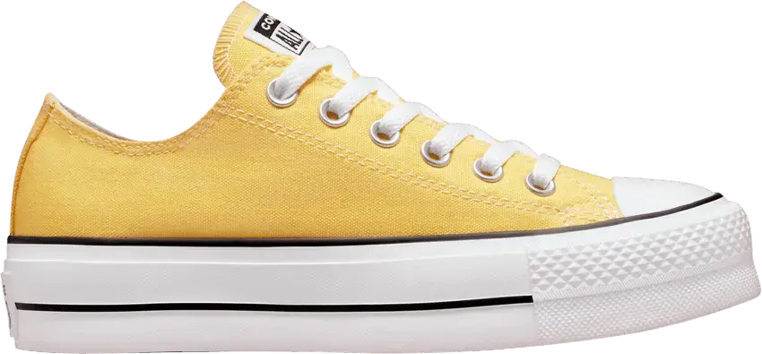  Converse Wmns Chuck Taylor All Star Lift Platform Low &#039;Butter Yellow&#039;