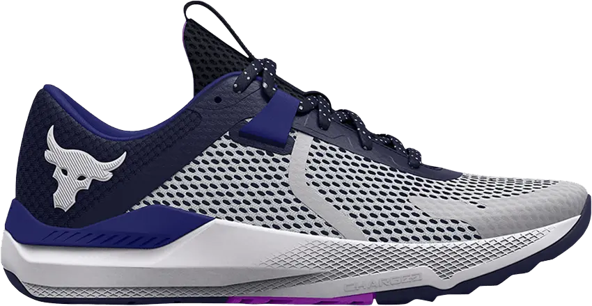  Under Armour Project Rock BSR 2 &#039;Halo Grey Midnight Navy&#039;