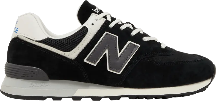  New Balance 574 Black White Grey