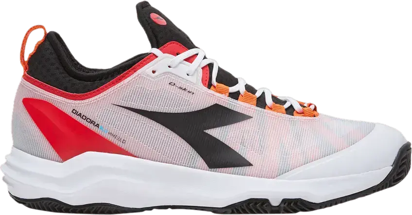  Diadora Speed Blushield Fly 3+ Clay &#039;White Fiery Red&#039;