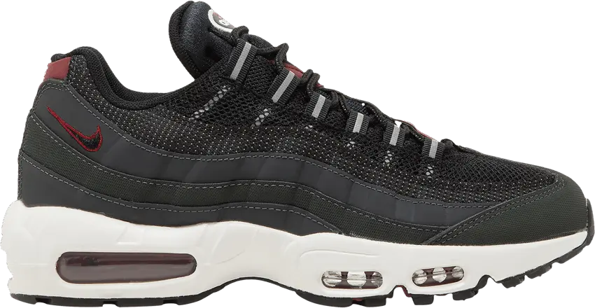  Nike Air Max 95 Anthracite Team Red