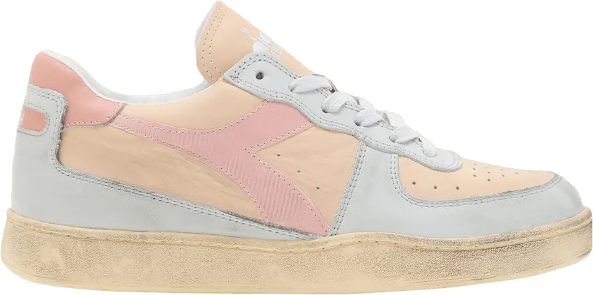  Diadora Mi Basket Low Used &#039;Apple Blossom&#039;