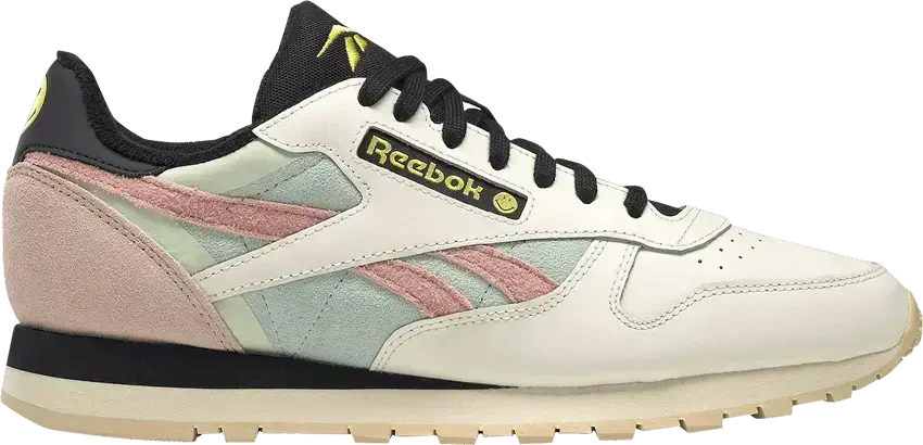  Reebok Classic Leather Smiley 50th Anniversary