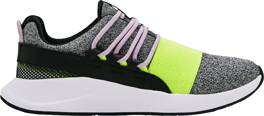  Under Armour Wmns Charged Breathe Lace &#039;Black Violet Green&#039;