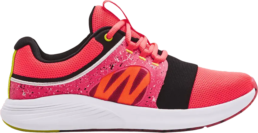 Under Armour Wmns Charged Breathe &#039;Bliss Paint Splatter&#039;